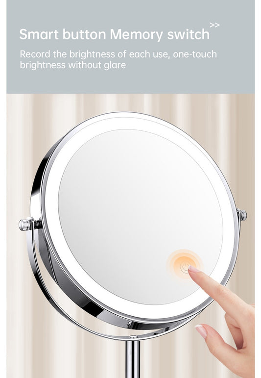 LED Lighted Makeup Mirror – Touch Sensor & Adjustable Brightness